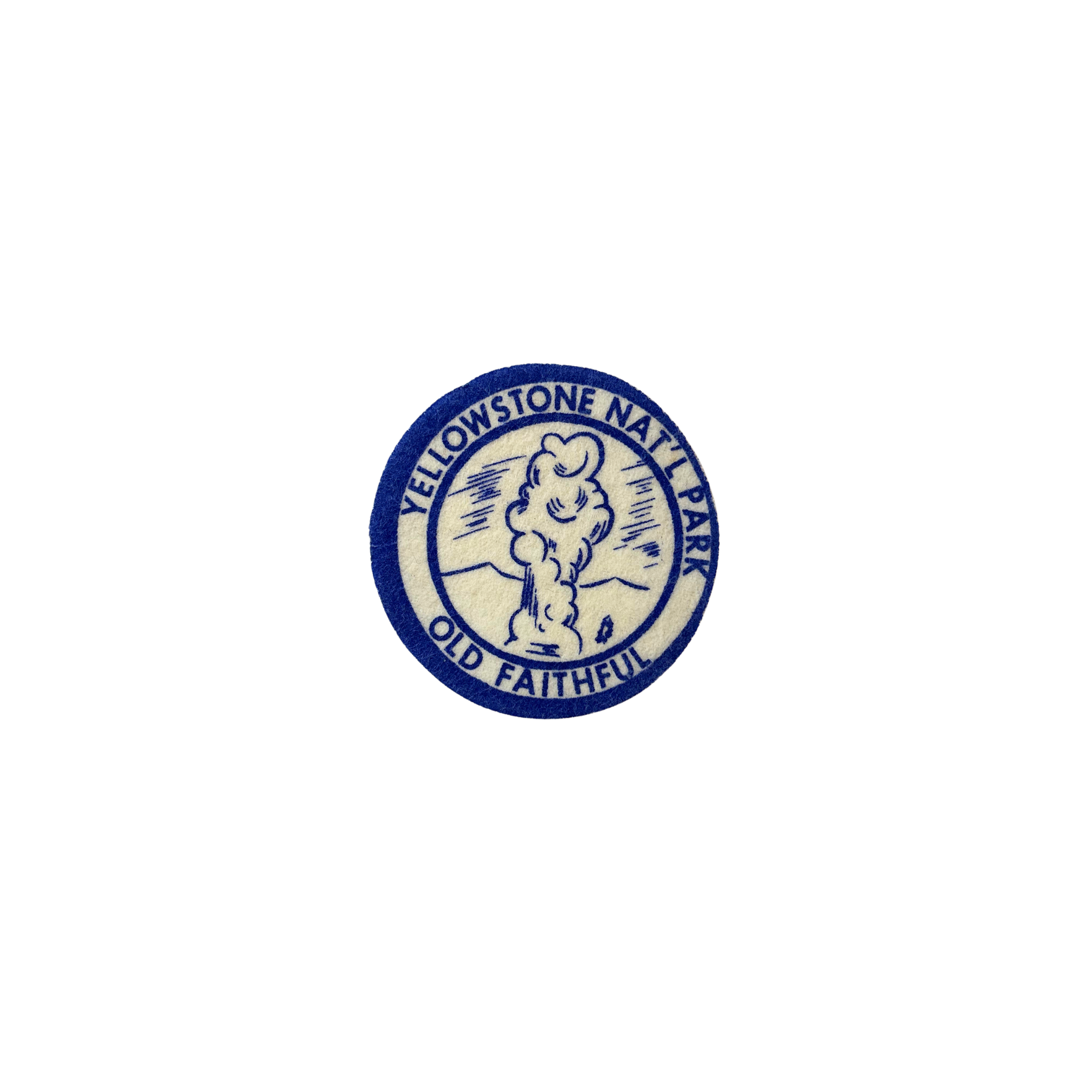 Yellowstone Ol' Faithful Vintage Patch