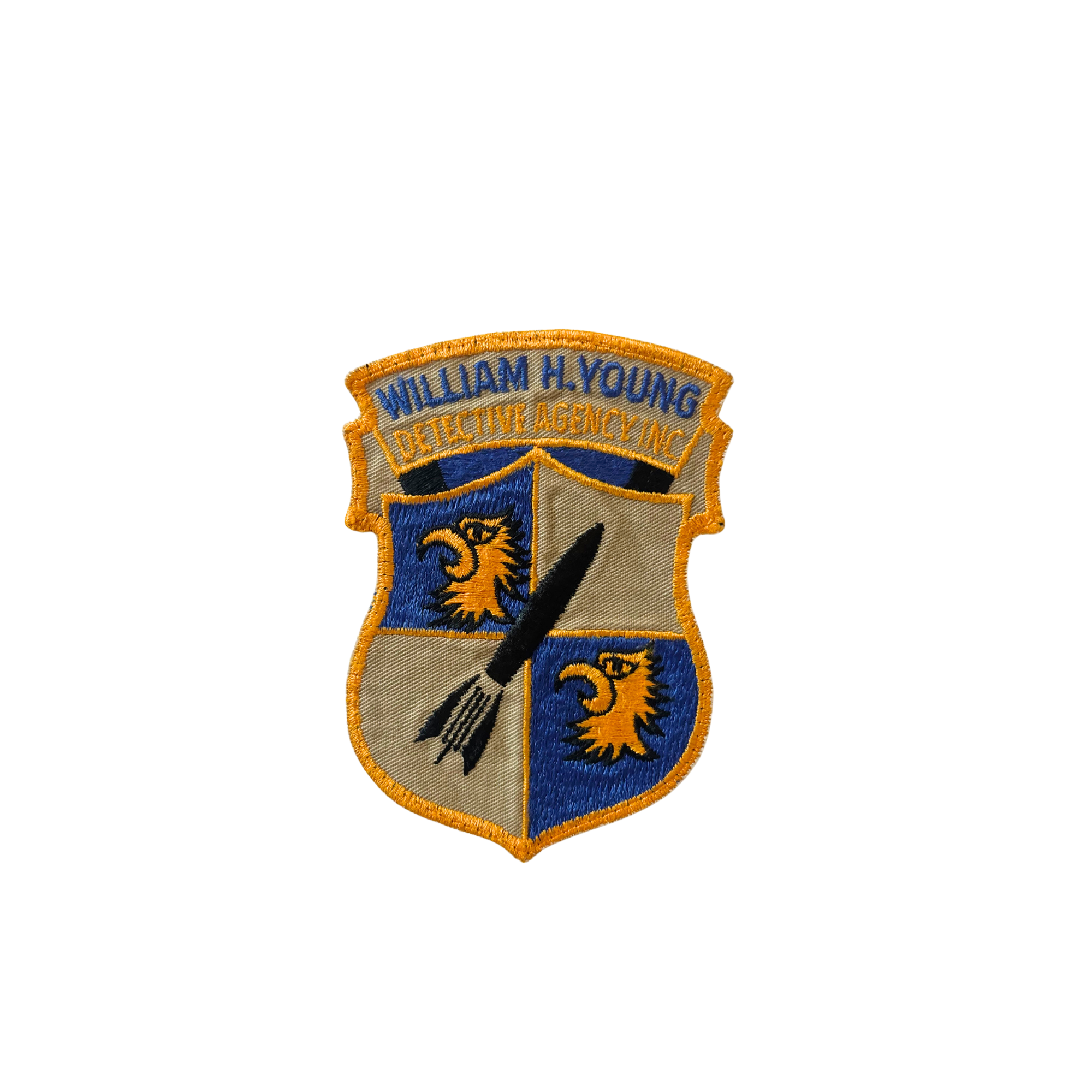 William H. Young Detective Agency Vintage Patch