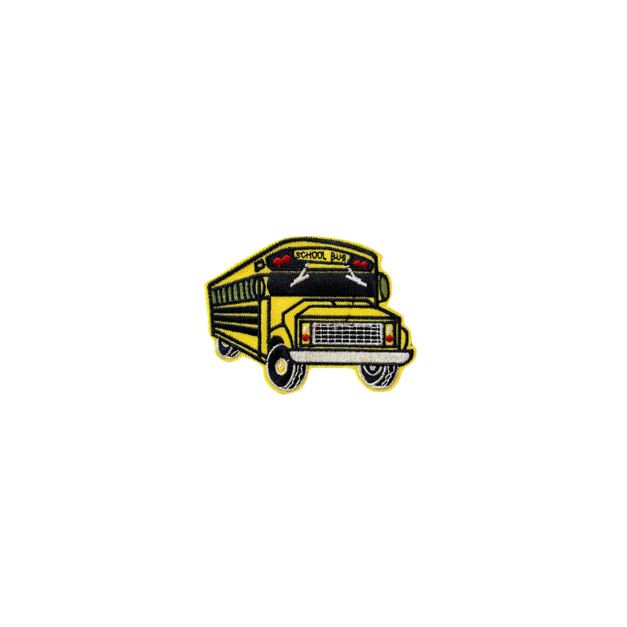 School Bus Vintage Patch