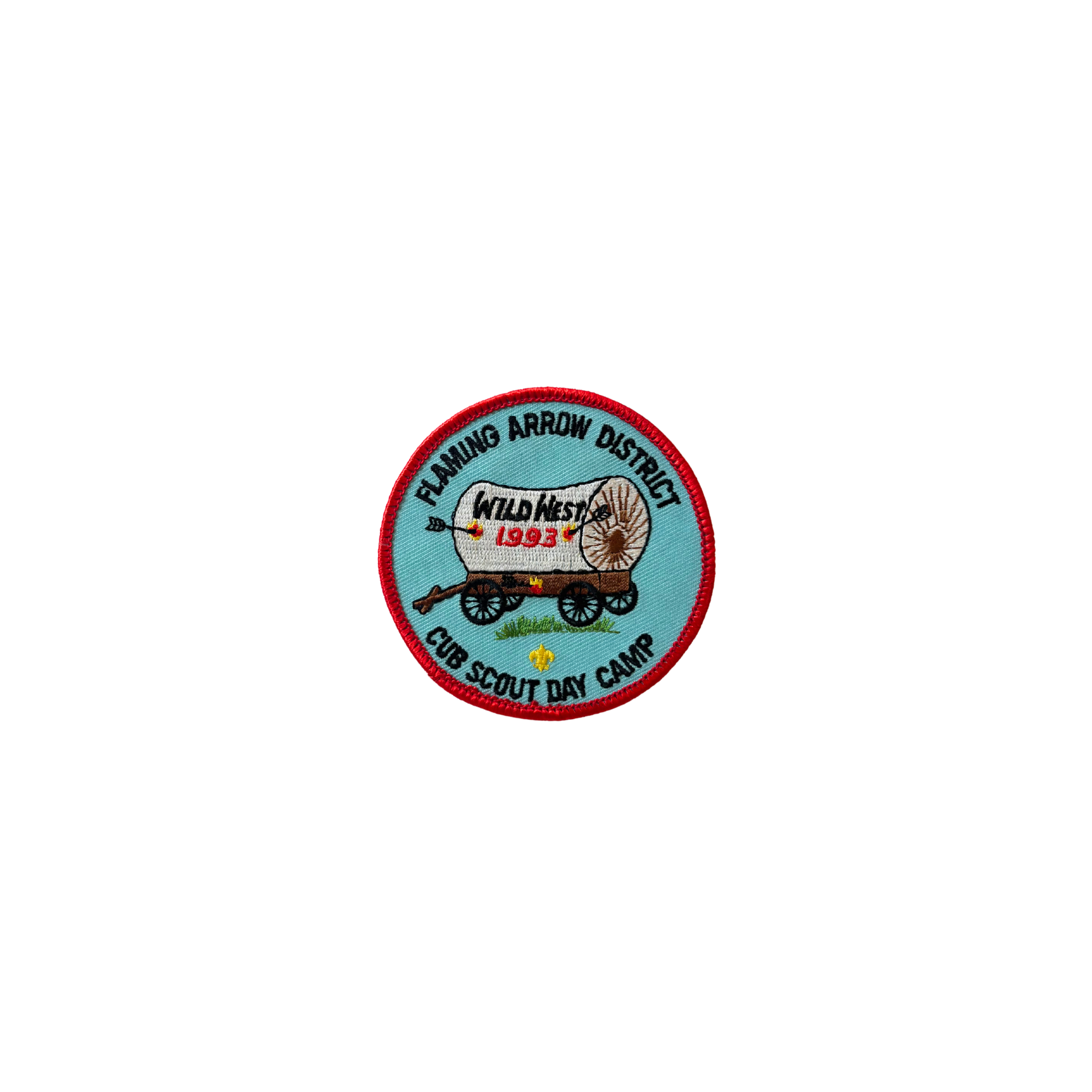 Flaming Arrow BSA Vintage Patch