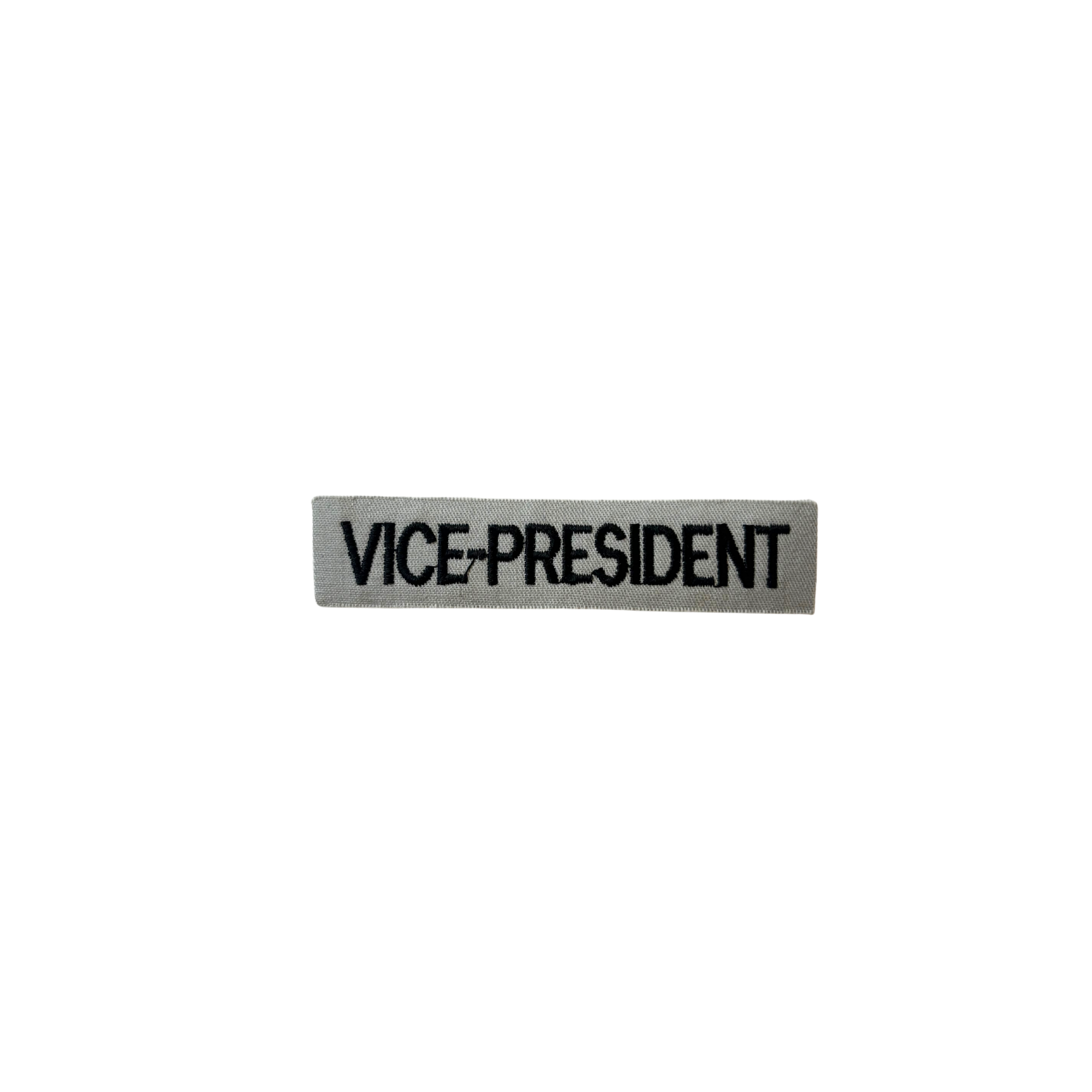 Vice-President Motorcycle Vintage Patch