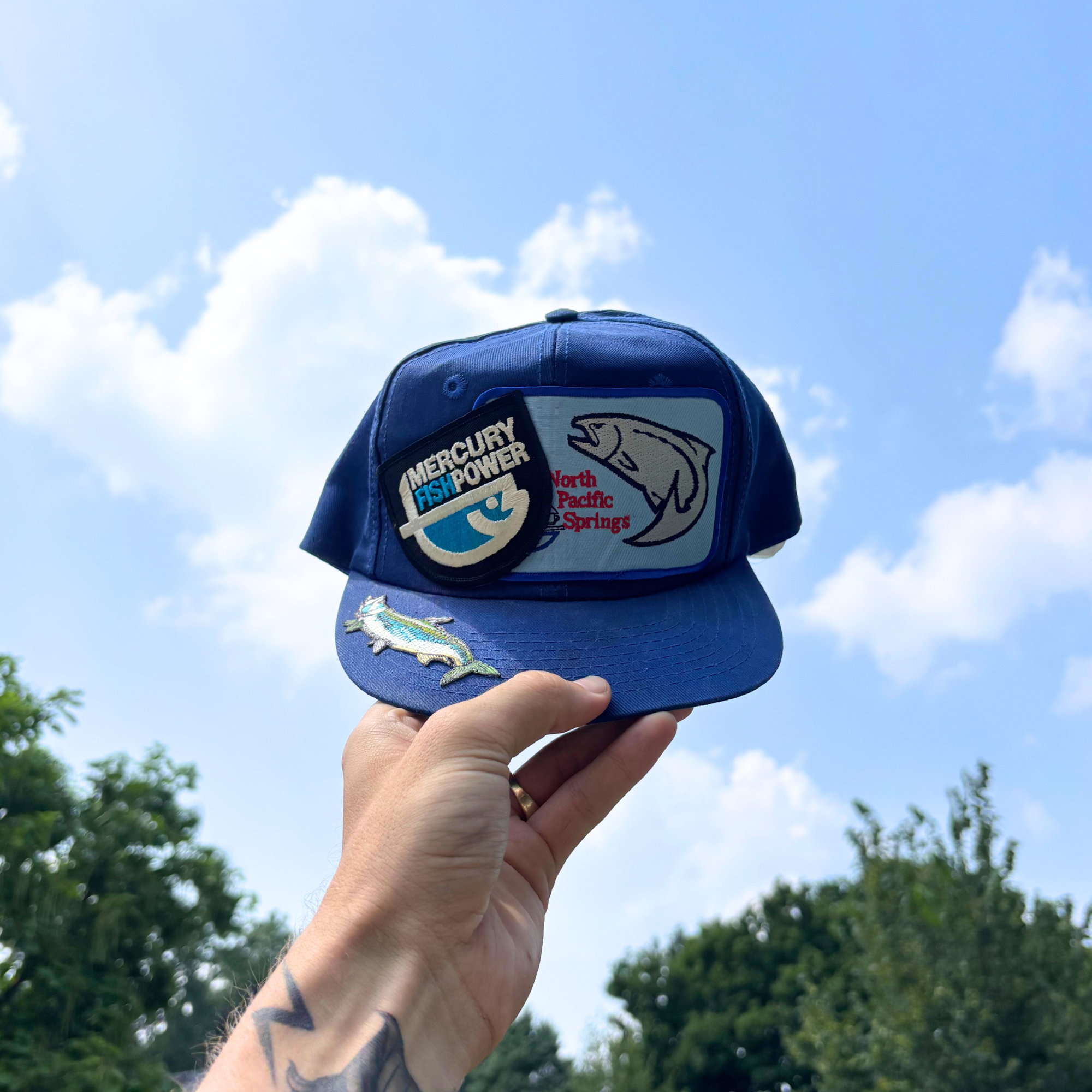 Dusty Made Vintage Hat - Gone Fishin'