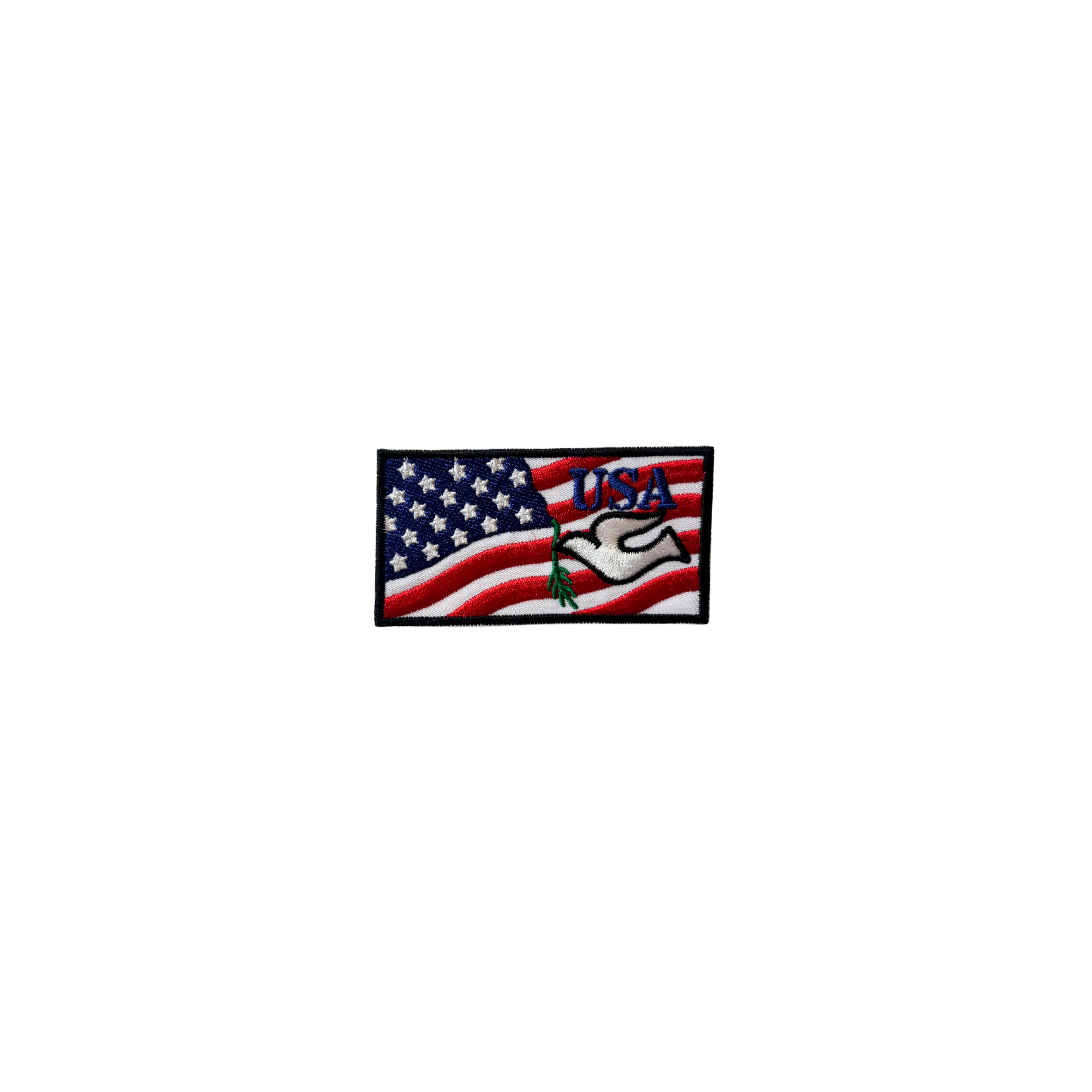 USA Flad with Dove Vintage Patch
