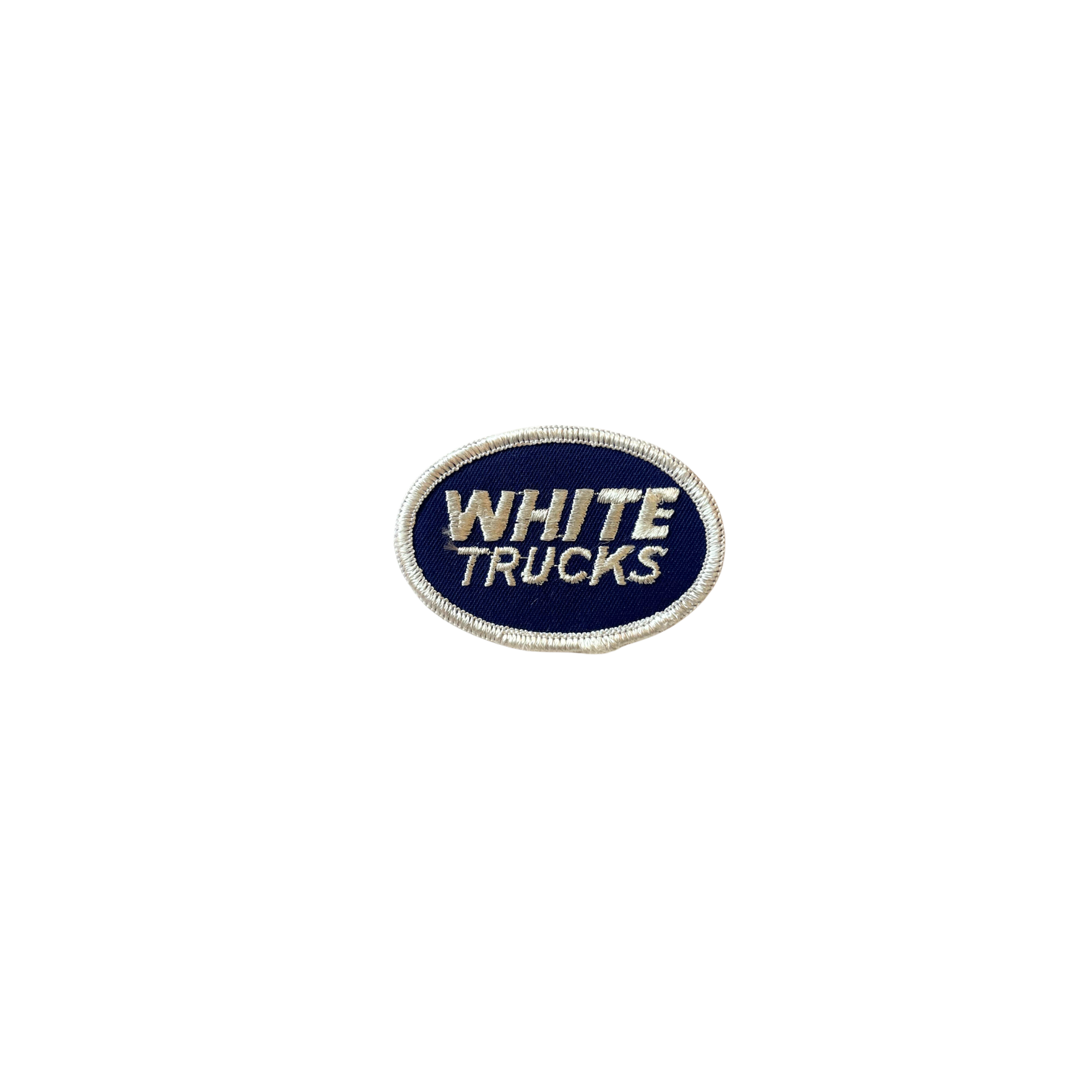 White Trucks Vintage Patch