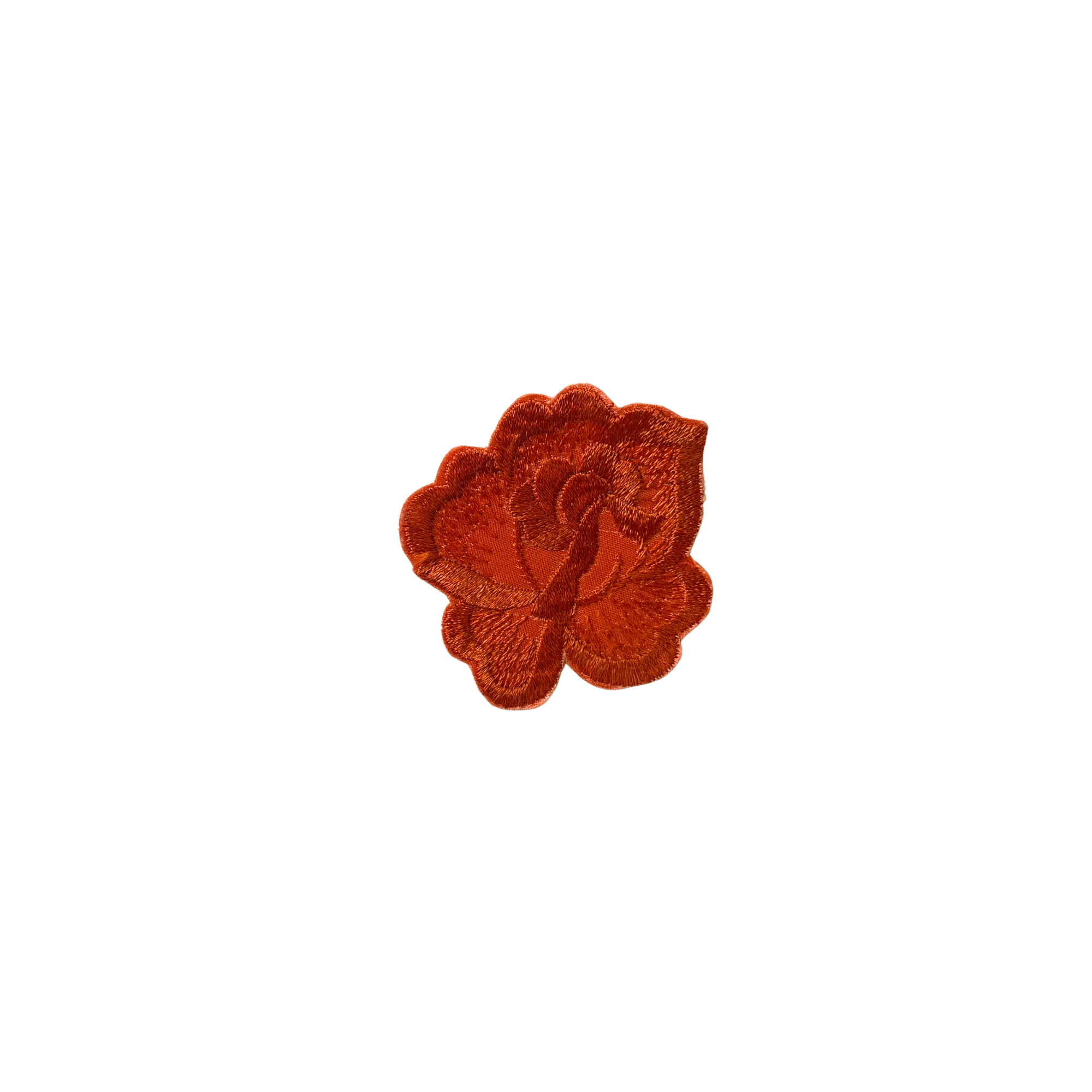 Orange Flower Vintage Patch