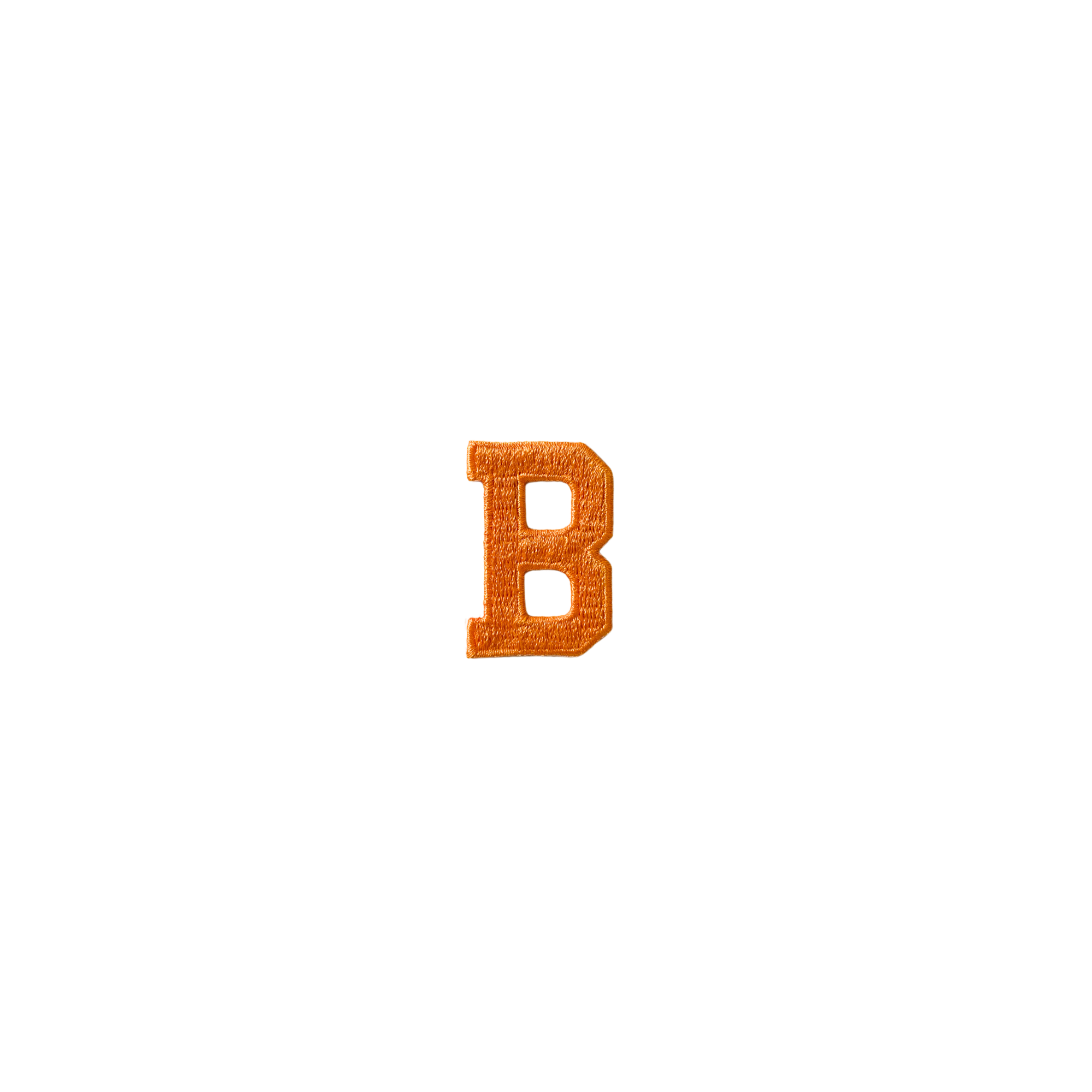Letter B Yellow Vintage Patch