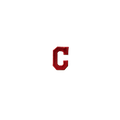 Letter C Red Vintage Patch