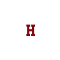 Letter H Orange Vintage Patch