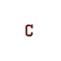 Letter C Red Vintage Patch