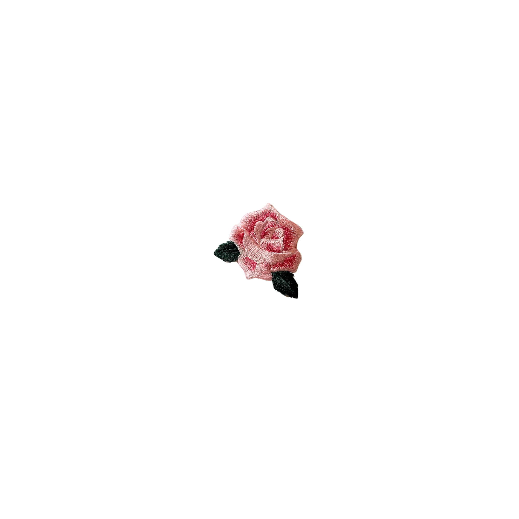 Pink Rose Vintage Patch