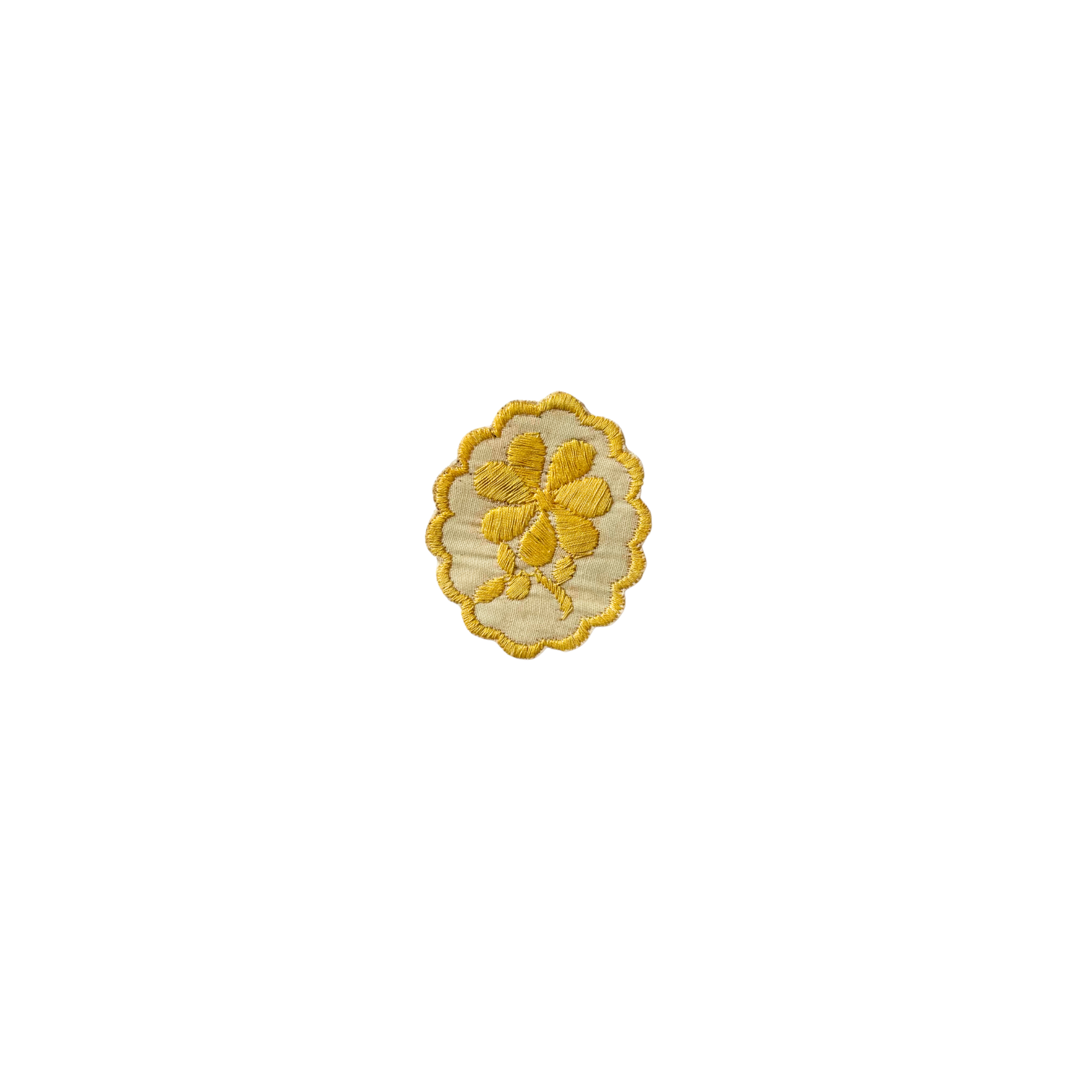 Yellow Flower Vintage Patch