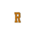 Letter R Vintage Patch