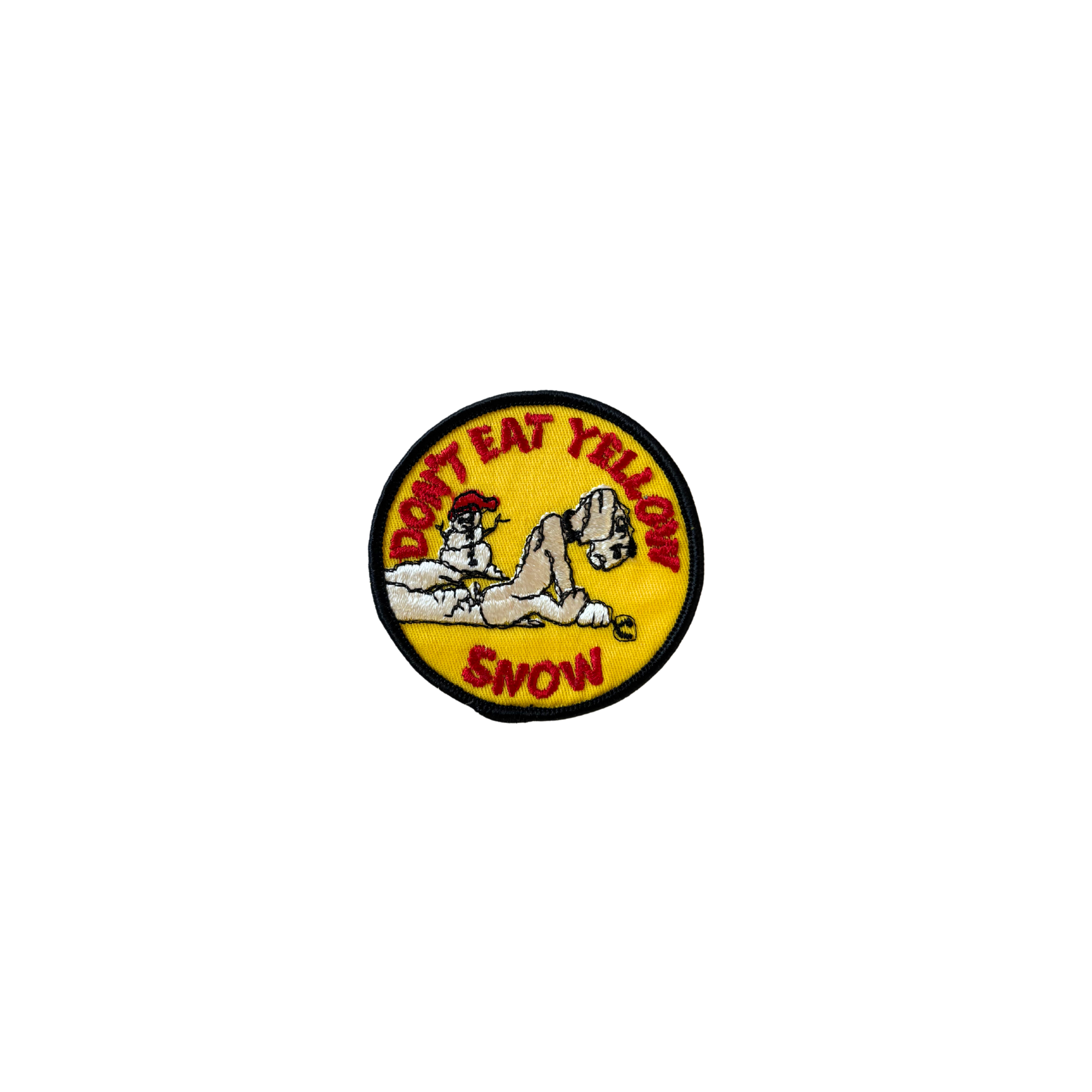 Don't Eat Yellow Snow Vintage Patch