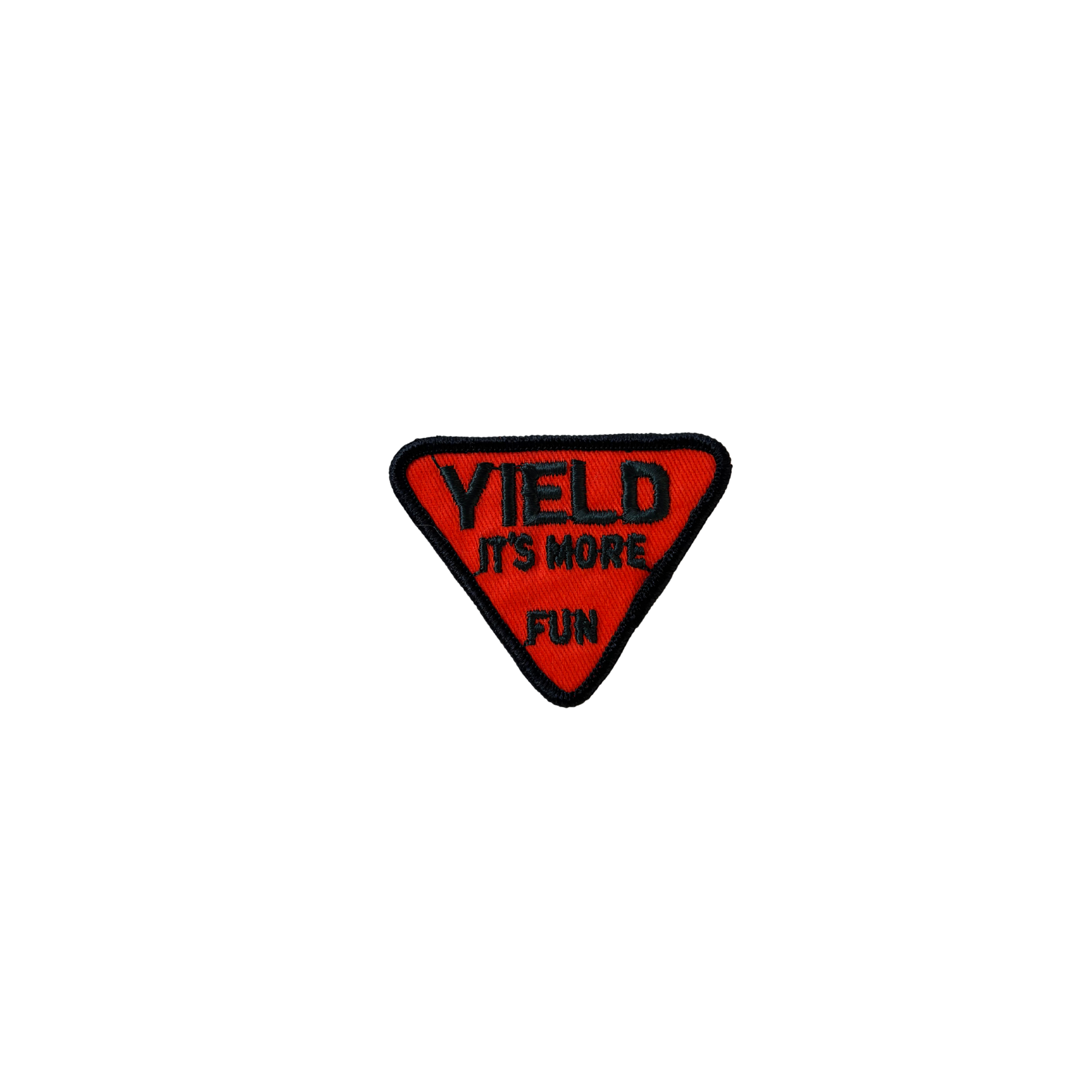 Yield It's More Fun Vintage Patch