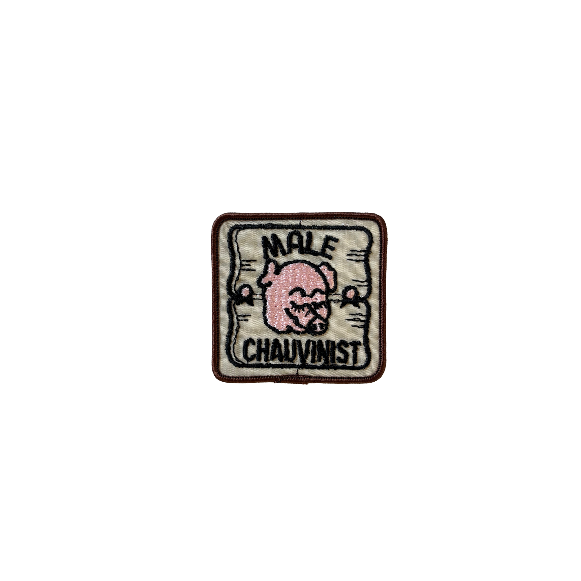 Male Chauvinist Vintage patch