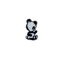 Panda Bear Vintage Patch