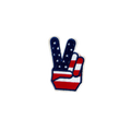 American Peace Sign Vintage Patch