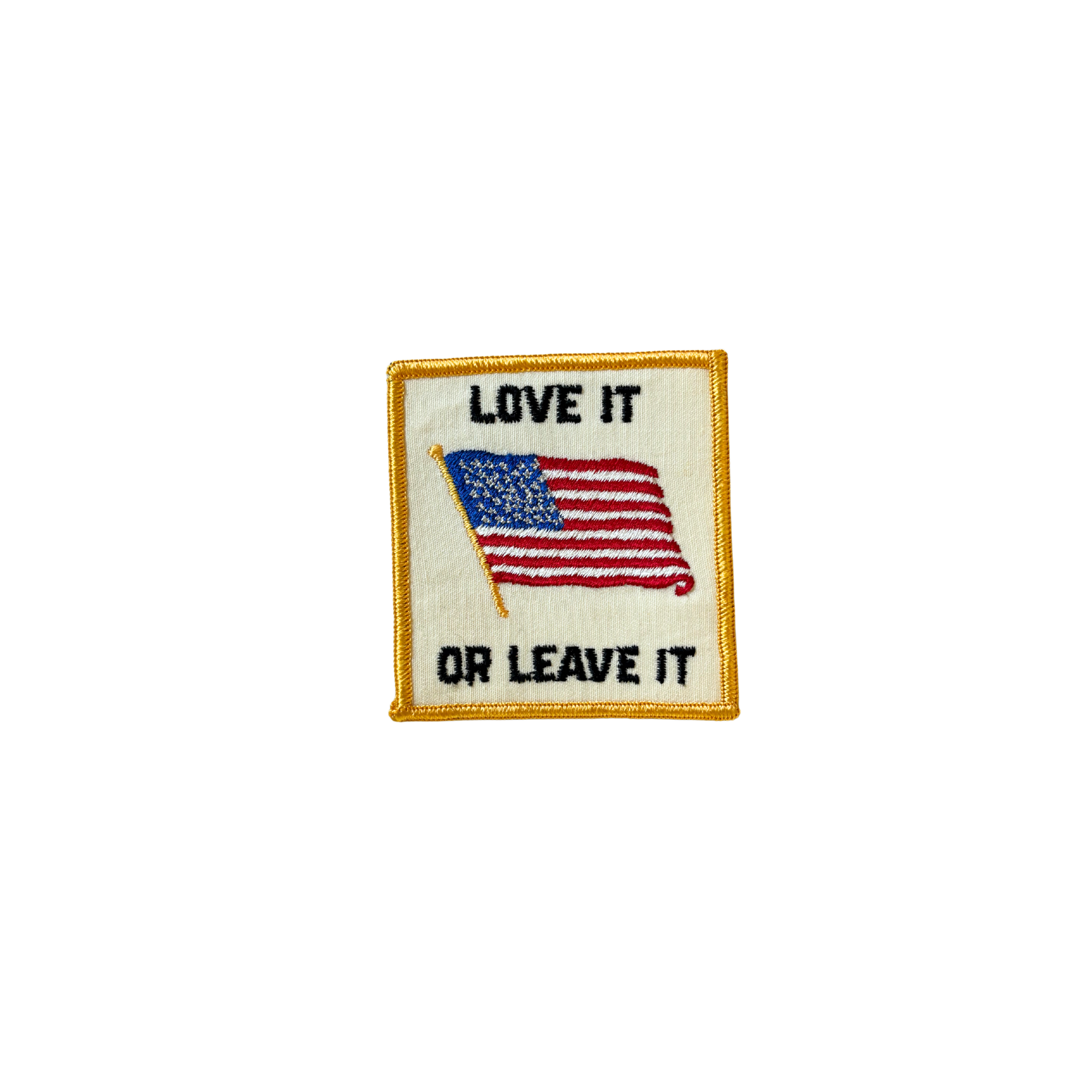 Love it or Leave it Vintage Patch