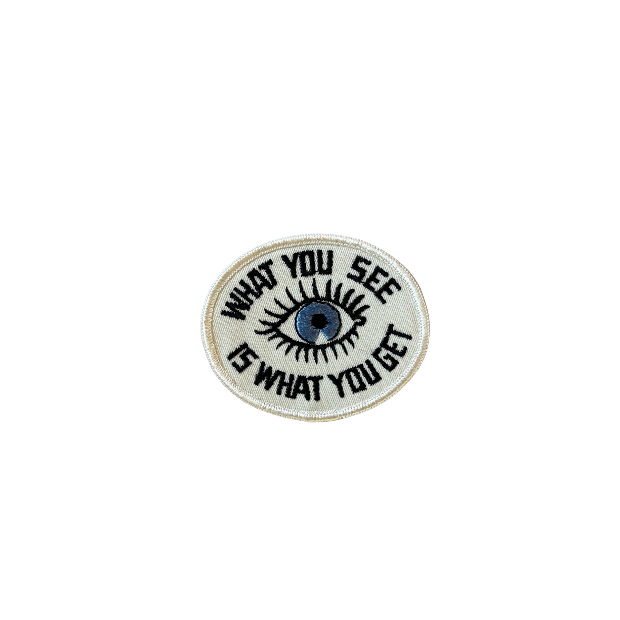 What You See Is What You Get Vintage Patch