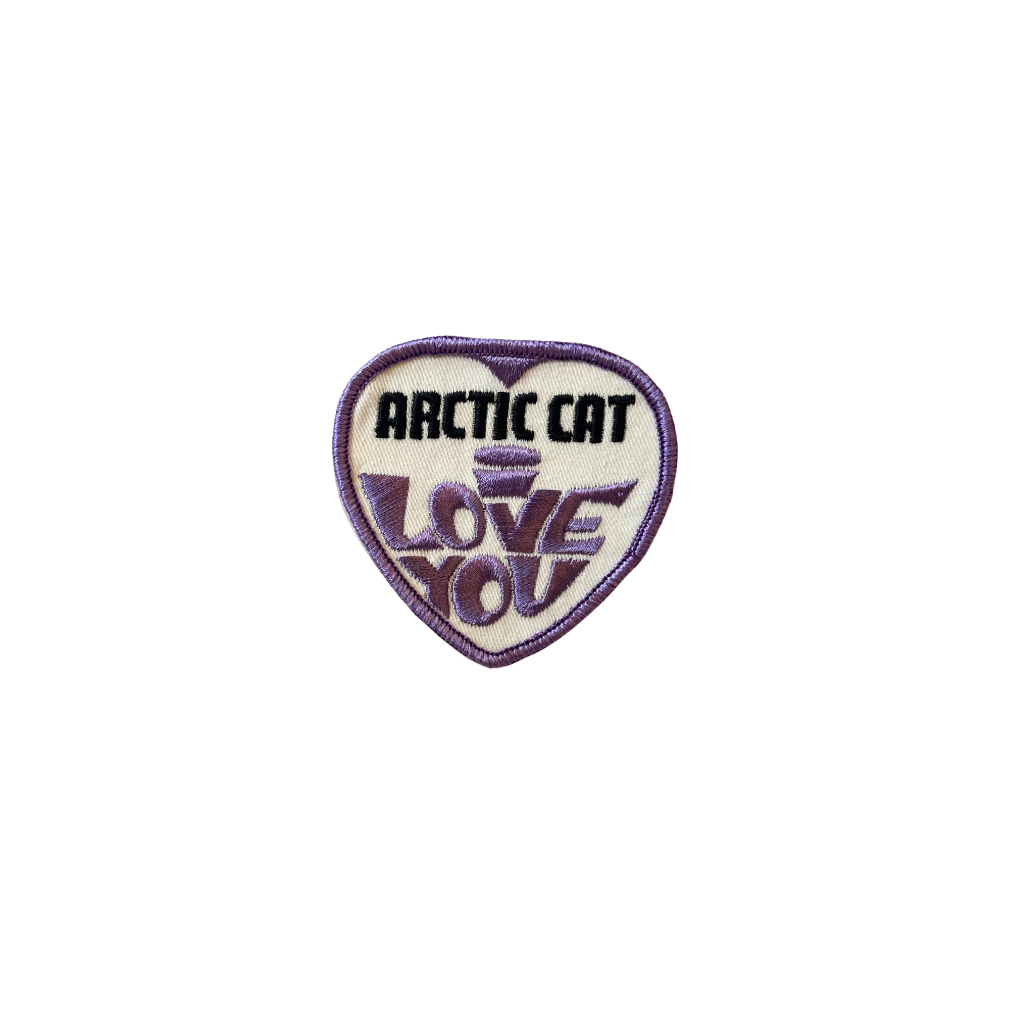 Arctic Cat Love You Vintage Patch