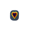 Denim Heart Vintage Patch
