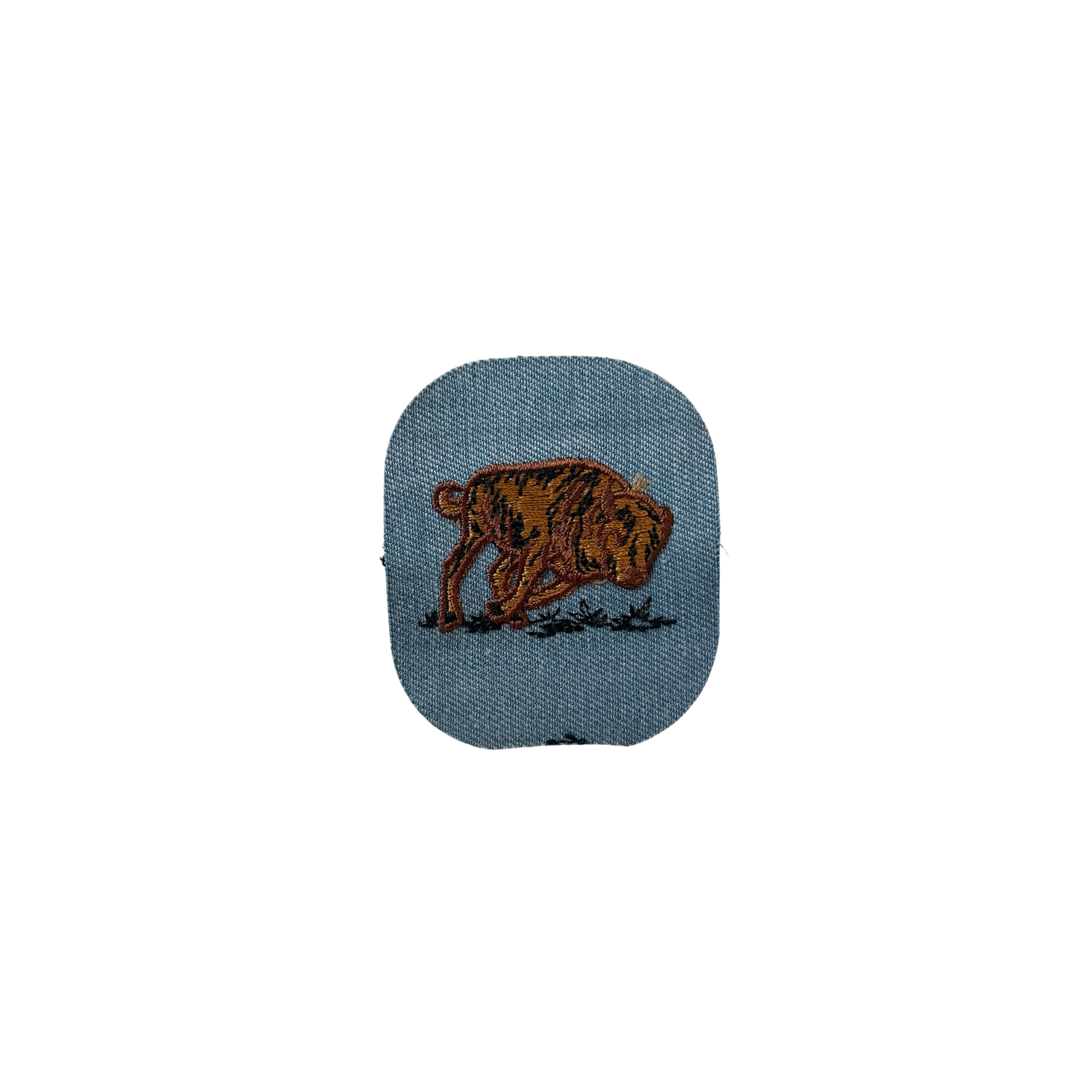 Denim Buffalo Vintage Patch