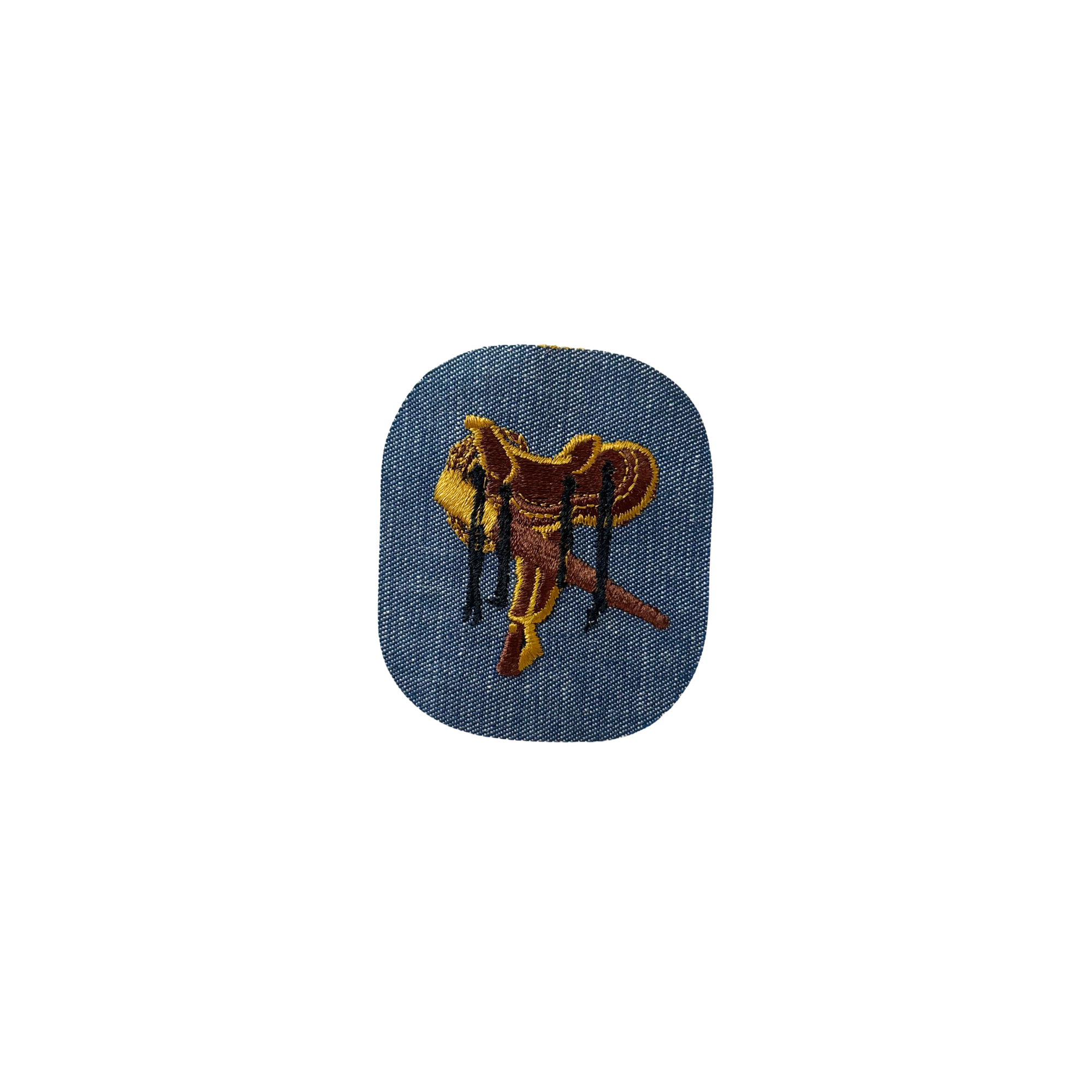 Denim Saddle Vintage Patch