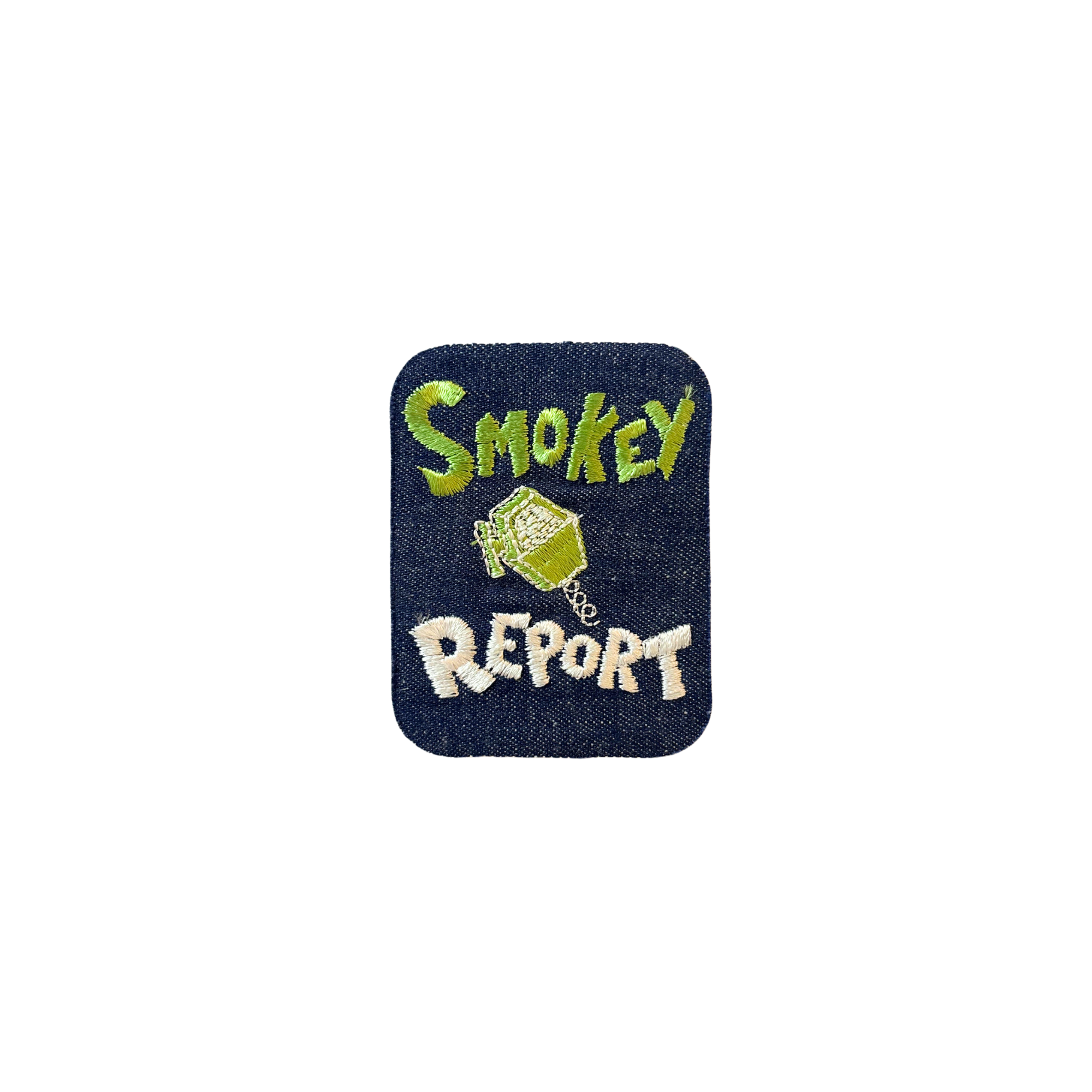 Denim Smokey Report Vintage Patch