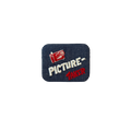 Denim Picture Taker Vintage Patch