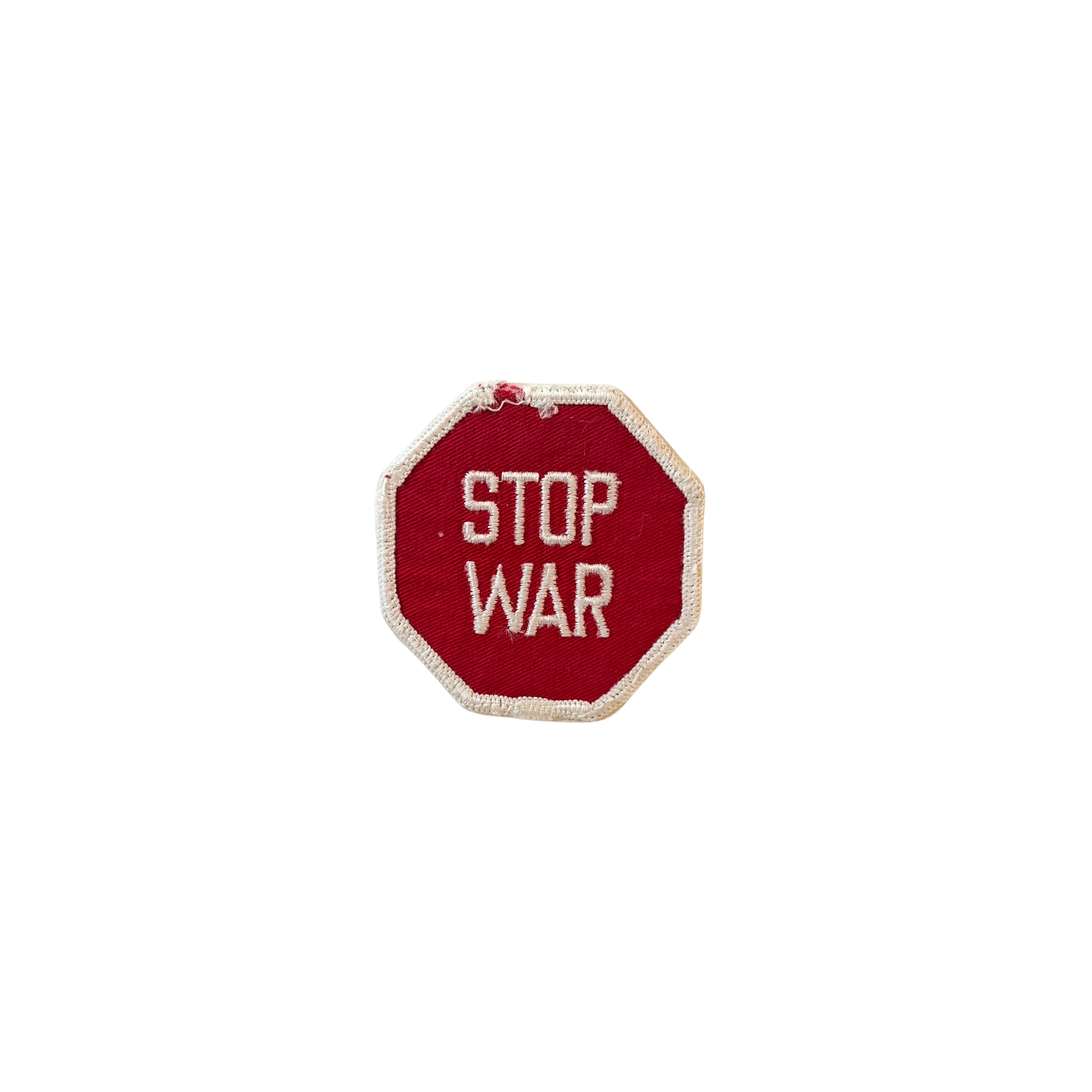Stop War Vintage Patch