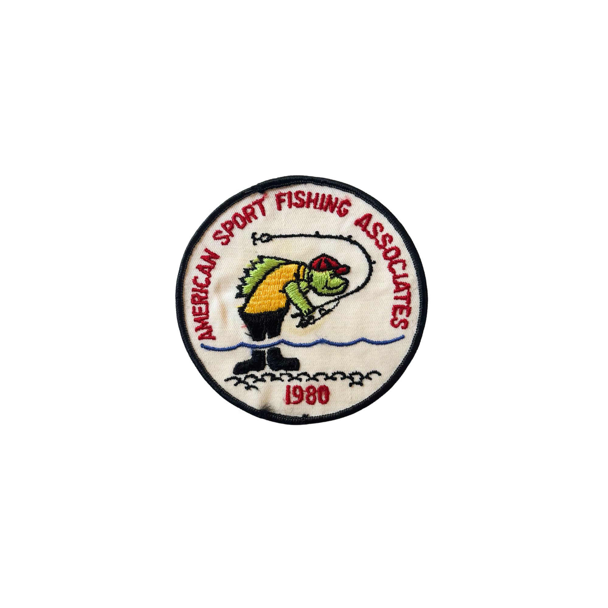 American Sport Fishing Vintage Patch